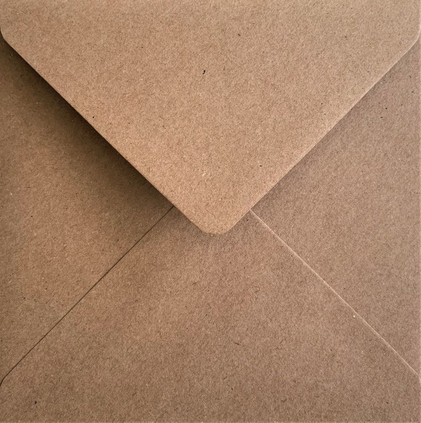 5" x 5" 130mm x 130mm Kraft Envelope Recycled 110gsm Premium Quality