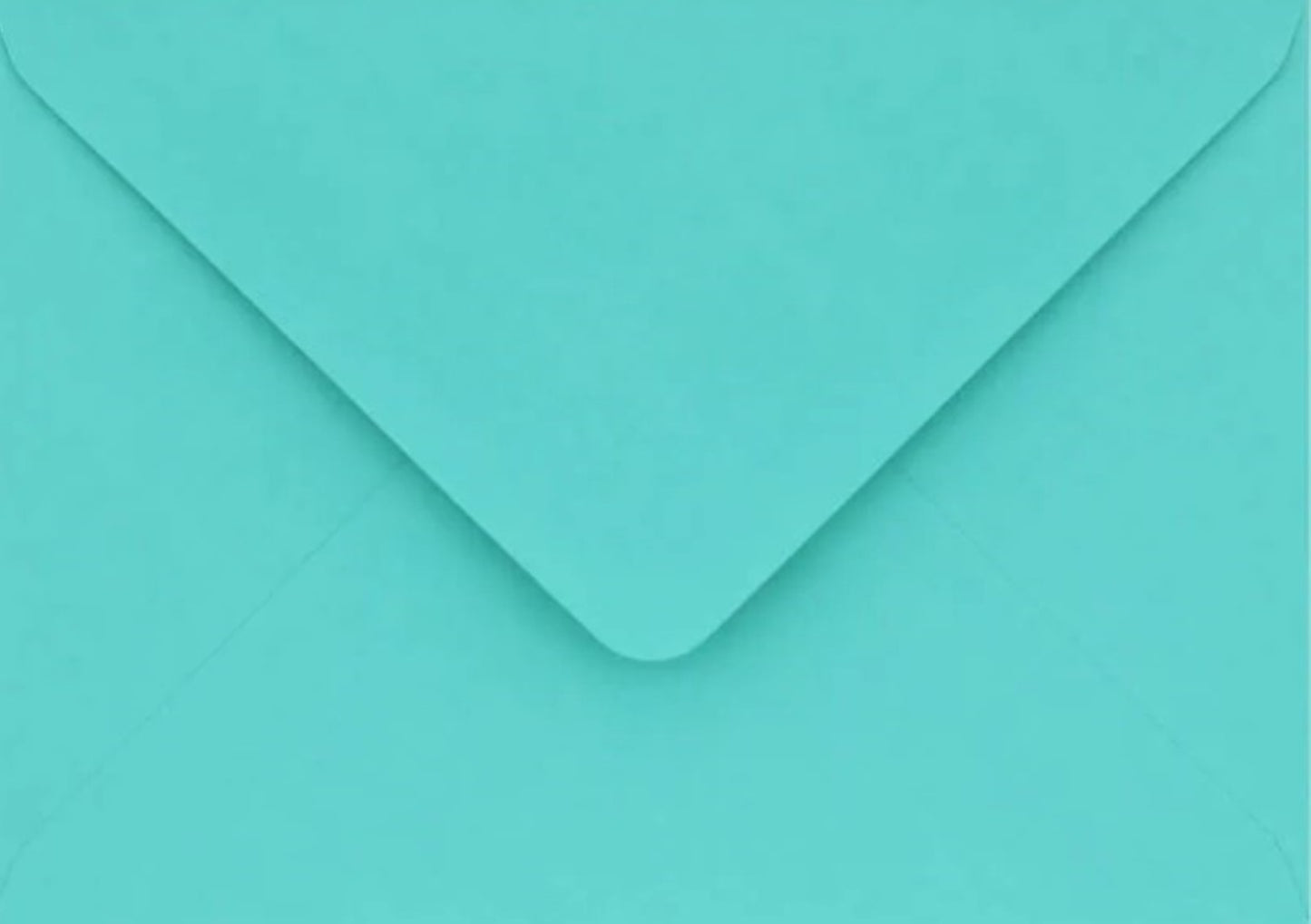 5" x 7" Aqua Turquoise Envelopes