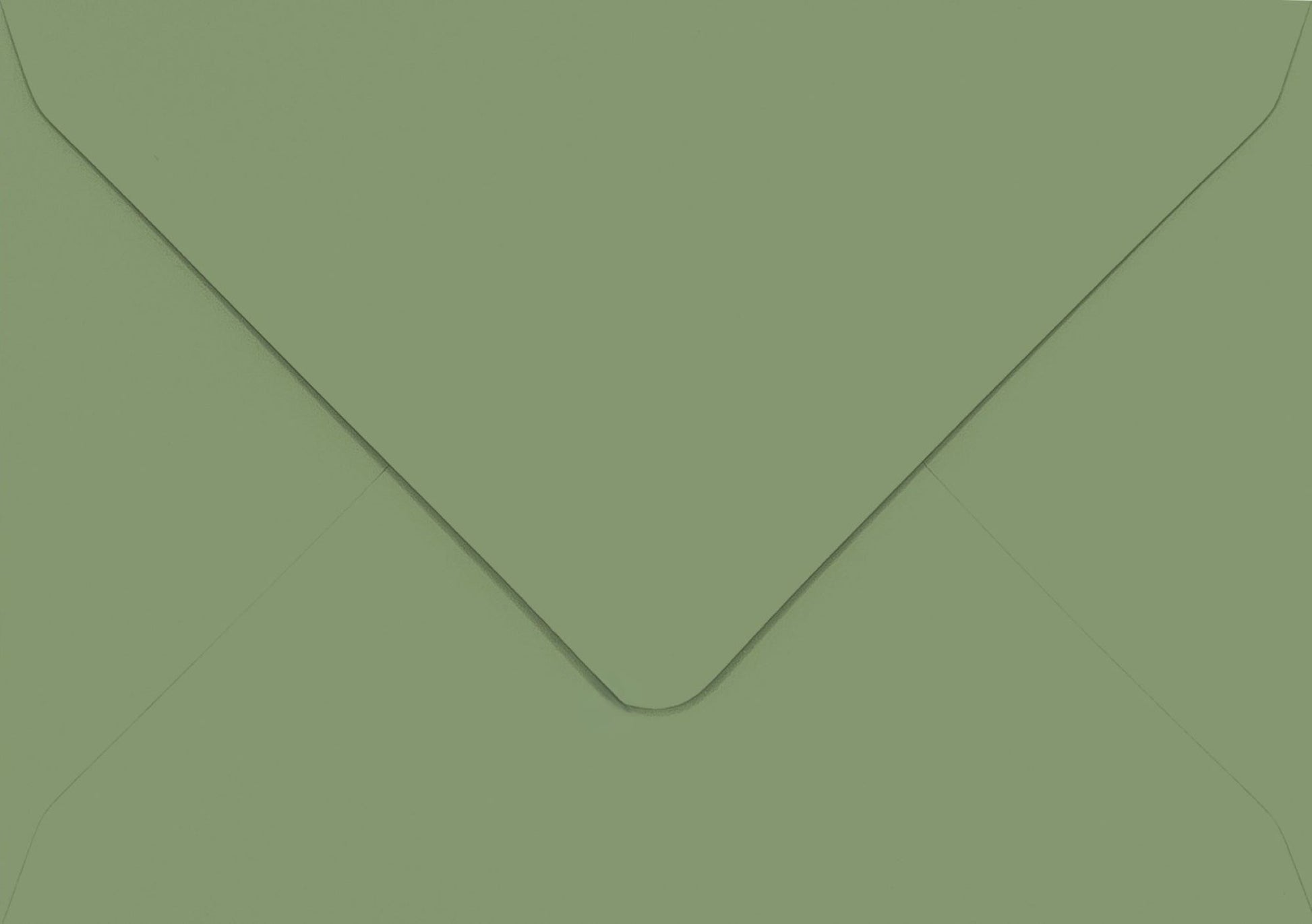 5x7 Olive Green Envelopes Coloured