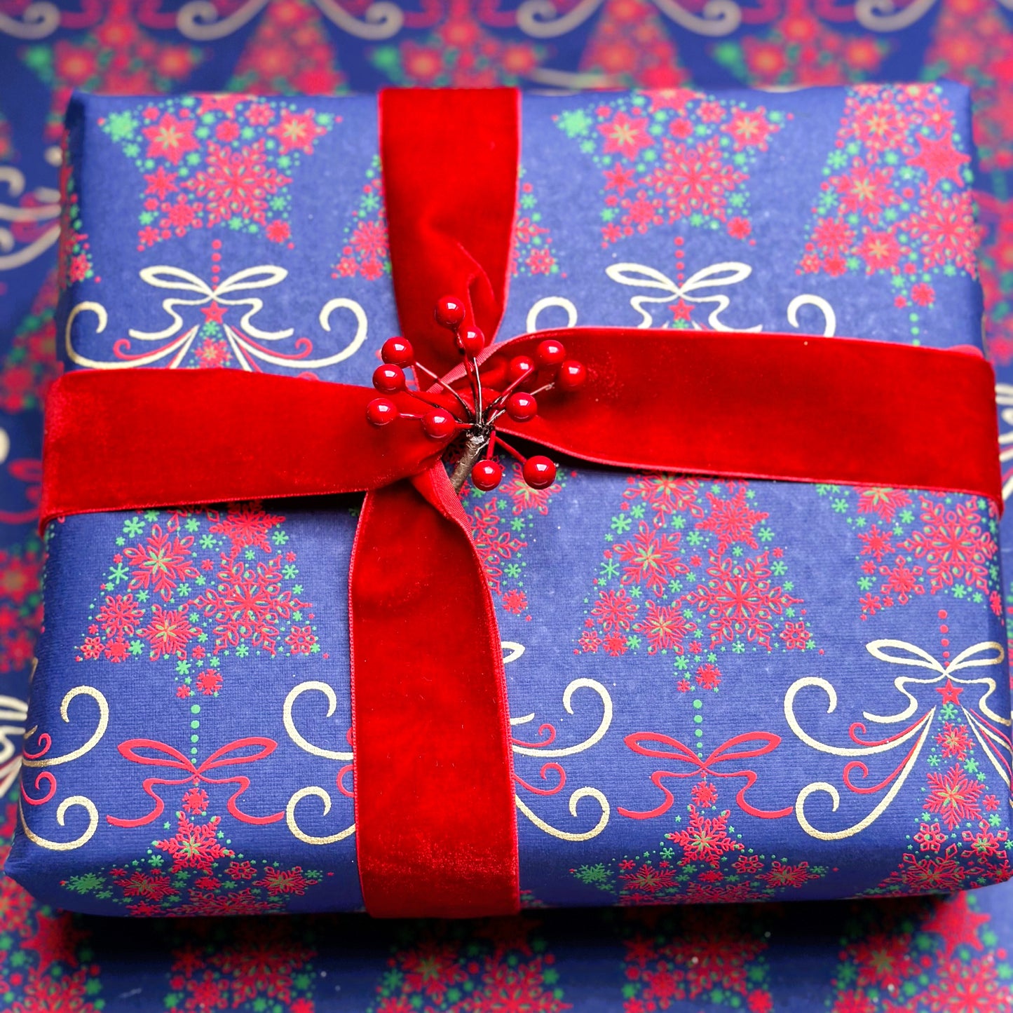 Red Velvet Ribbon 38mm Width