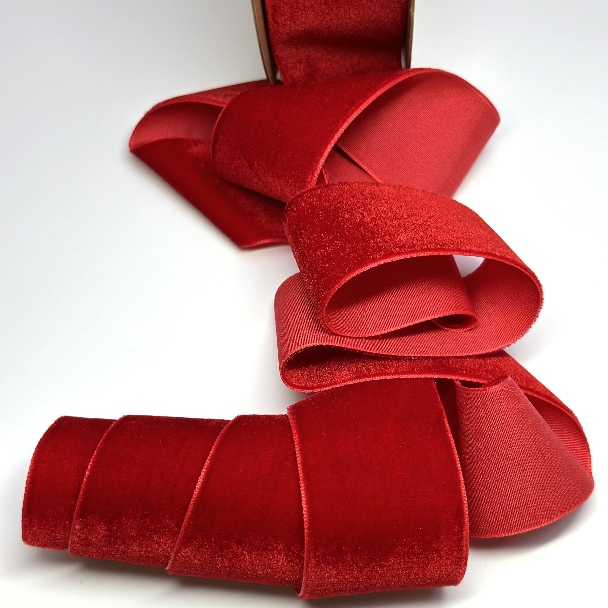 Red Velvet Ribbon 38mm Width