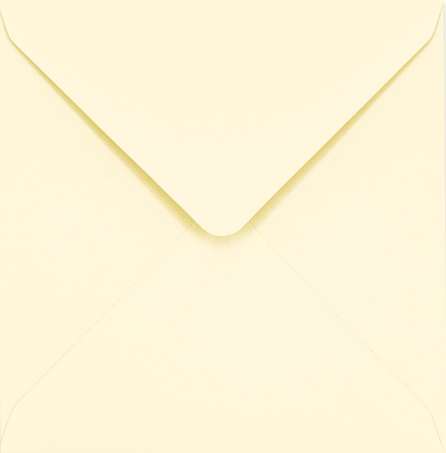 Square Ivory Cream Envelope for Greetings Cards and Invitations