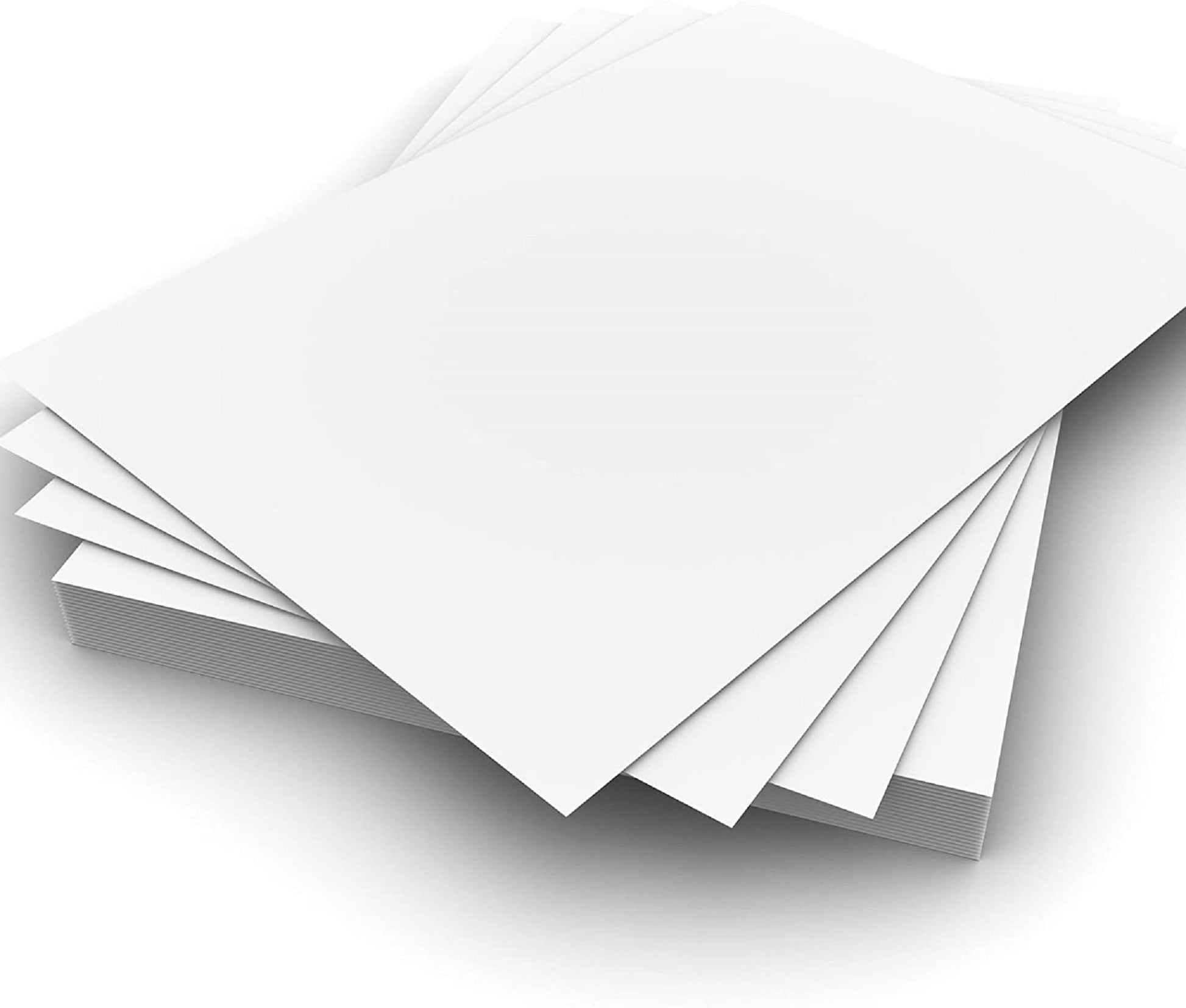 White 300gsm Thick Smooth Cardstock Postcard Blanks