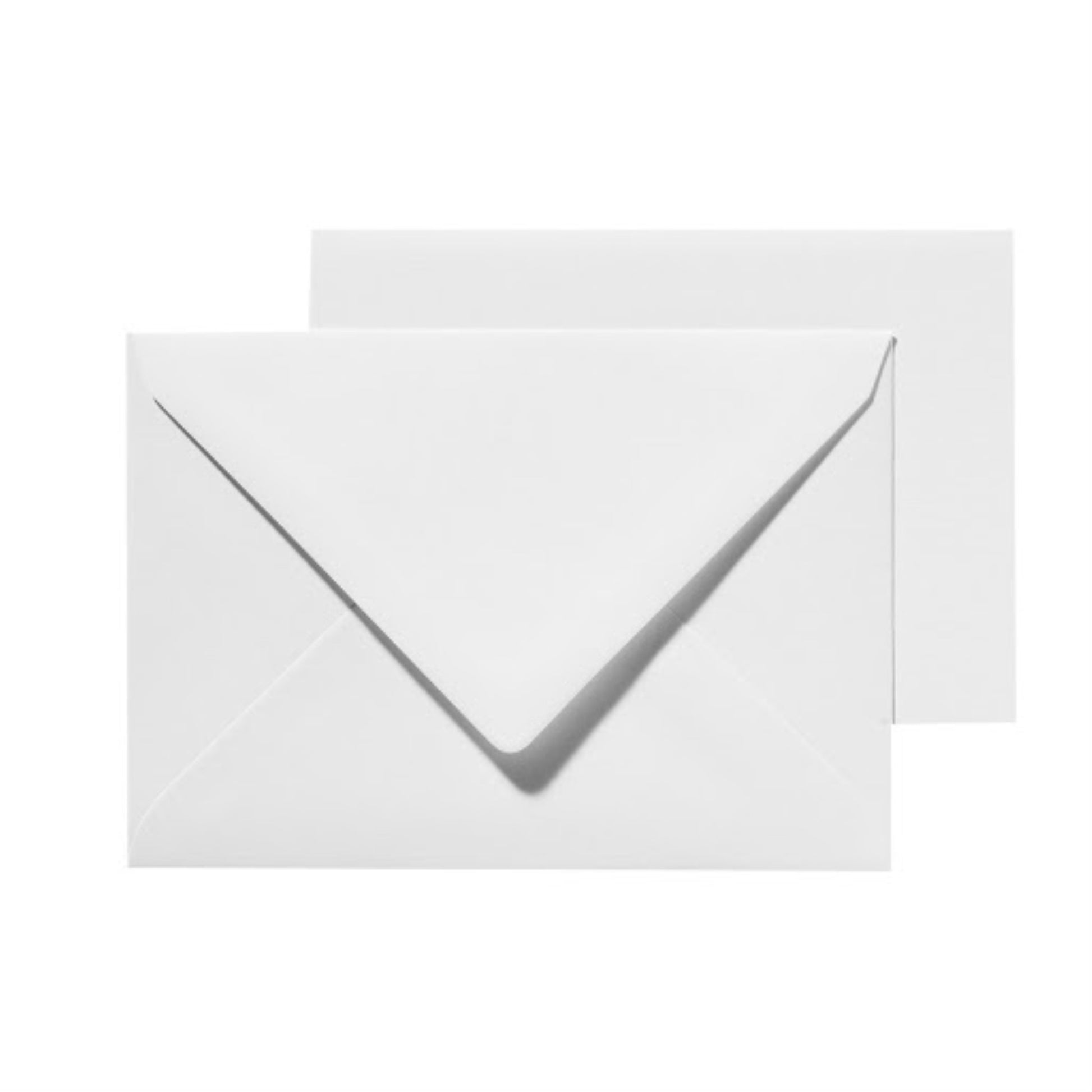 white Postcard Blanks and White Envelopes