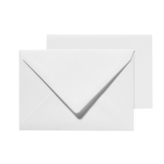 white Postcard Blanks and White Envelopes