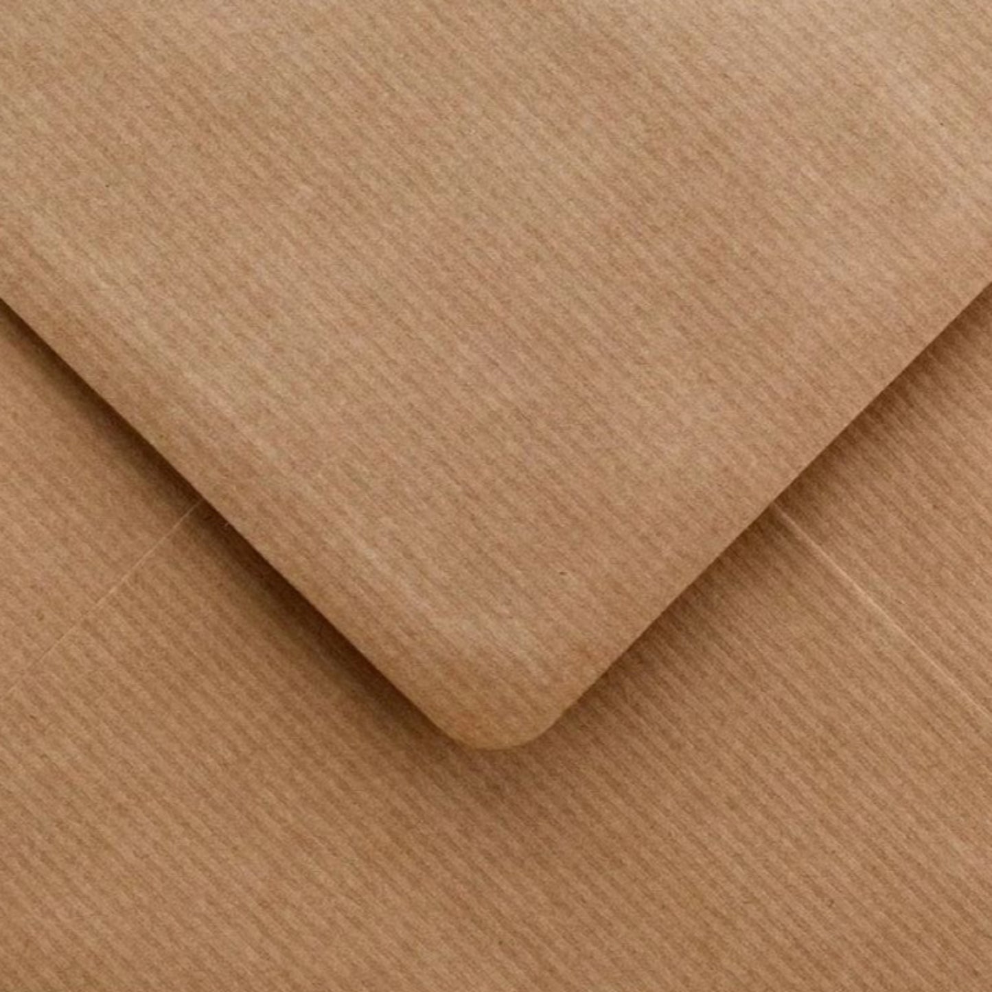 5x7 Brown Ribbed Envelopes Gummed 100gsm