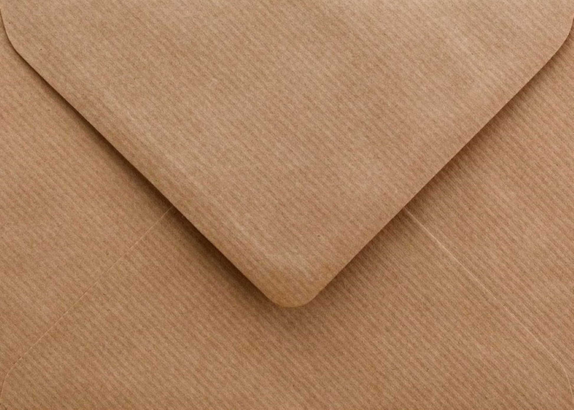 5x7 Brown Ribbed Envelopes Gummed 100gsm Recycled