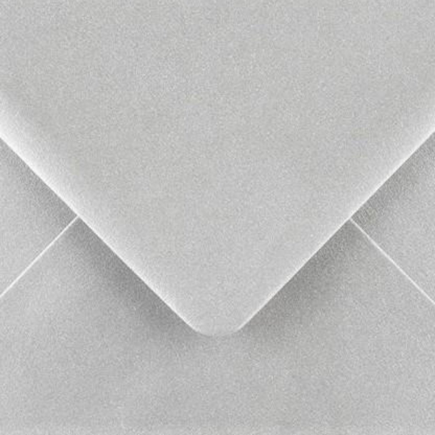 5x7 Silver Envelopes 133mm x 184mm Gummed Flap 100gsm