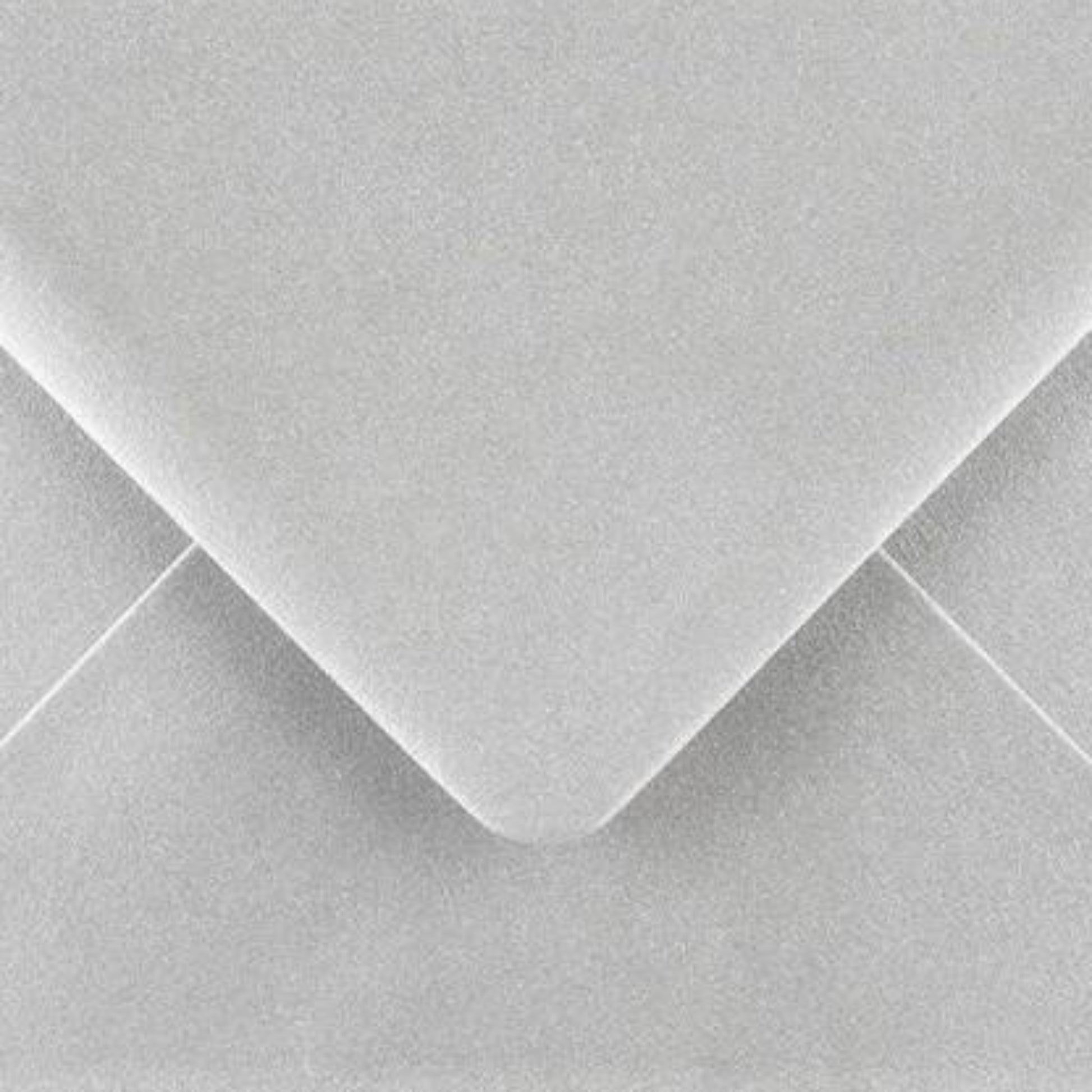 5x7 Silver Envelopes 133mm x 184mm Gummed Flap 100gsm