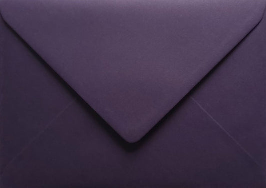 5x7 Aubergine Coloured Envelope Premium 120gsm