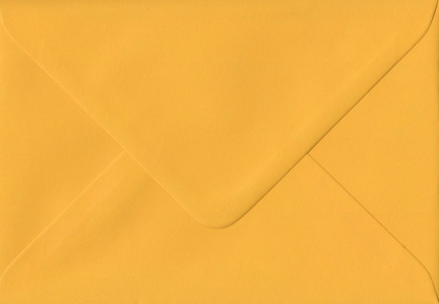 5x7 Mustard Yellow Envelope Coloured