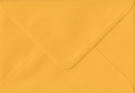 5x7 Mustard Yellow Envelope Coloured