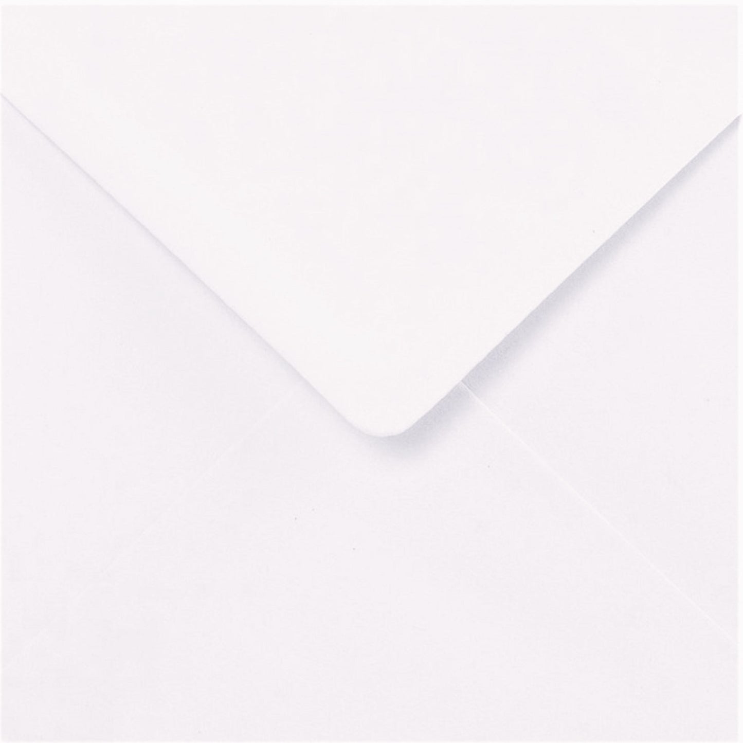 6x6 White Envelopes Gummed Diamond Flap 100gsm