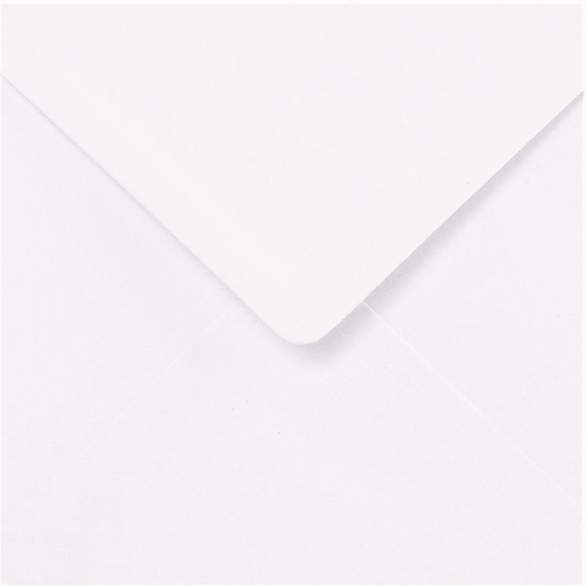 6x6 White Envelopes Gummed Diamond Flap 100gsm