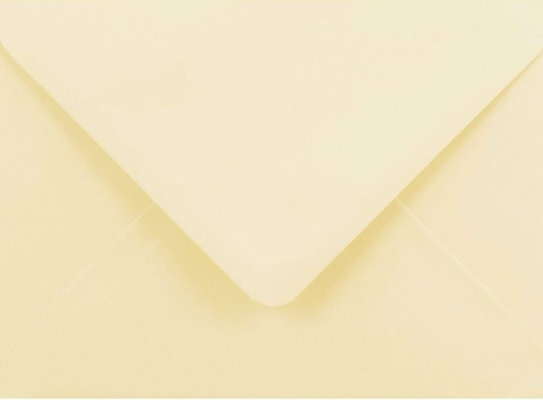 C6 Ivory Cream Envelopes 100gsm 114mm x 162mm