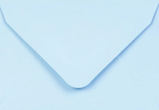 C6 Pastel Baby Blue Envelope 100gsm