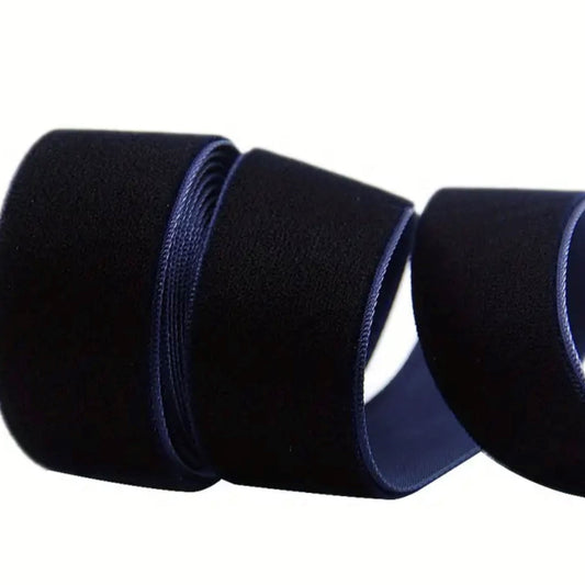 Navy Blue Velvet Ribbon