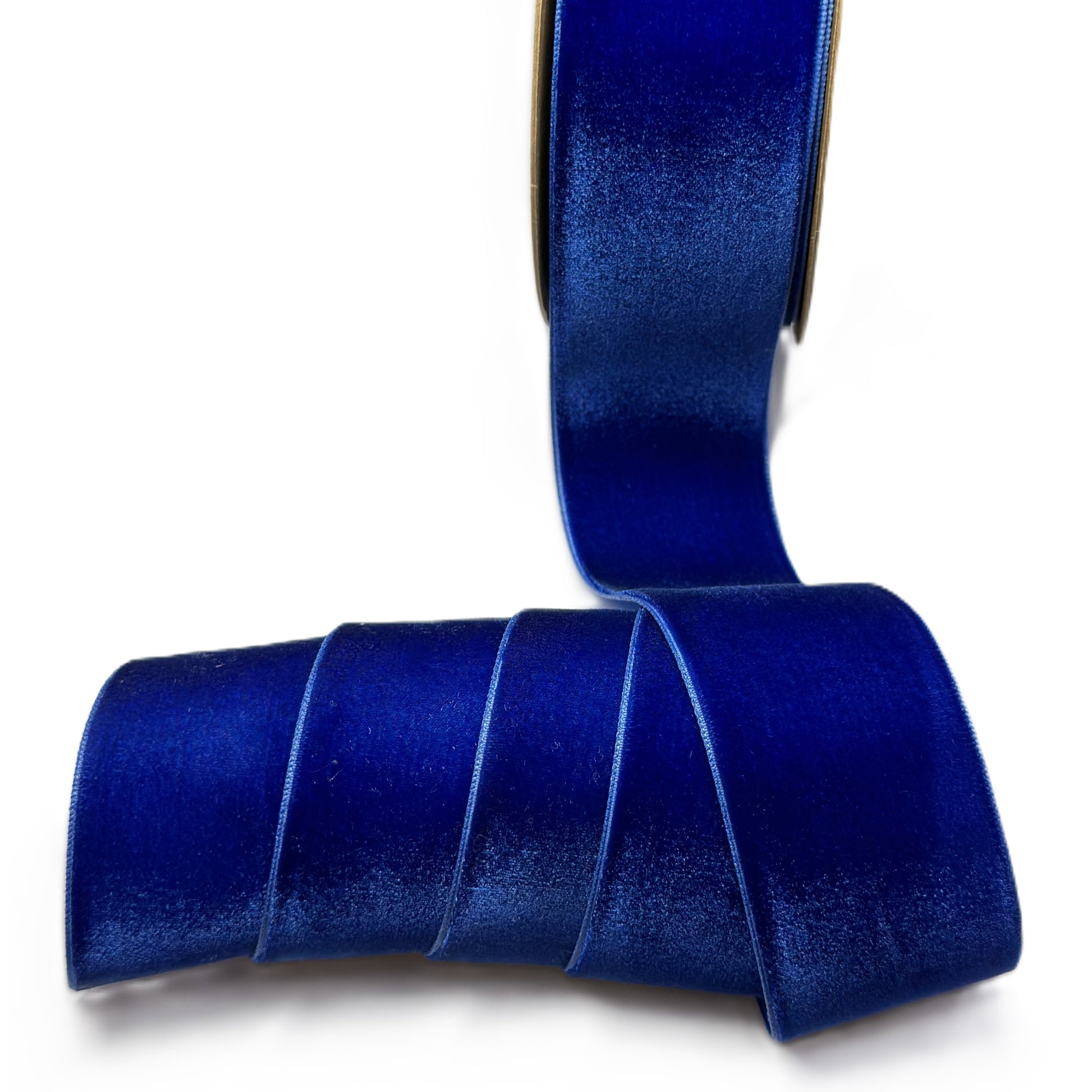 Royal Blue Velvet Ribbon 38mm Width