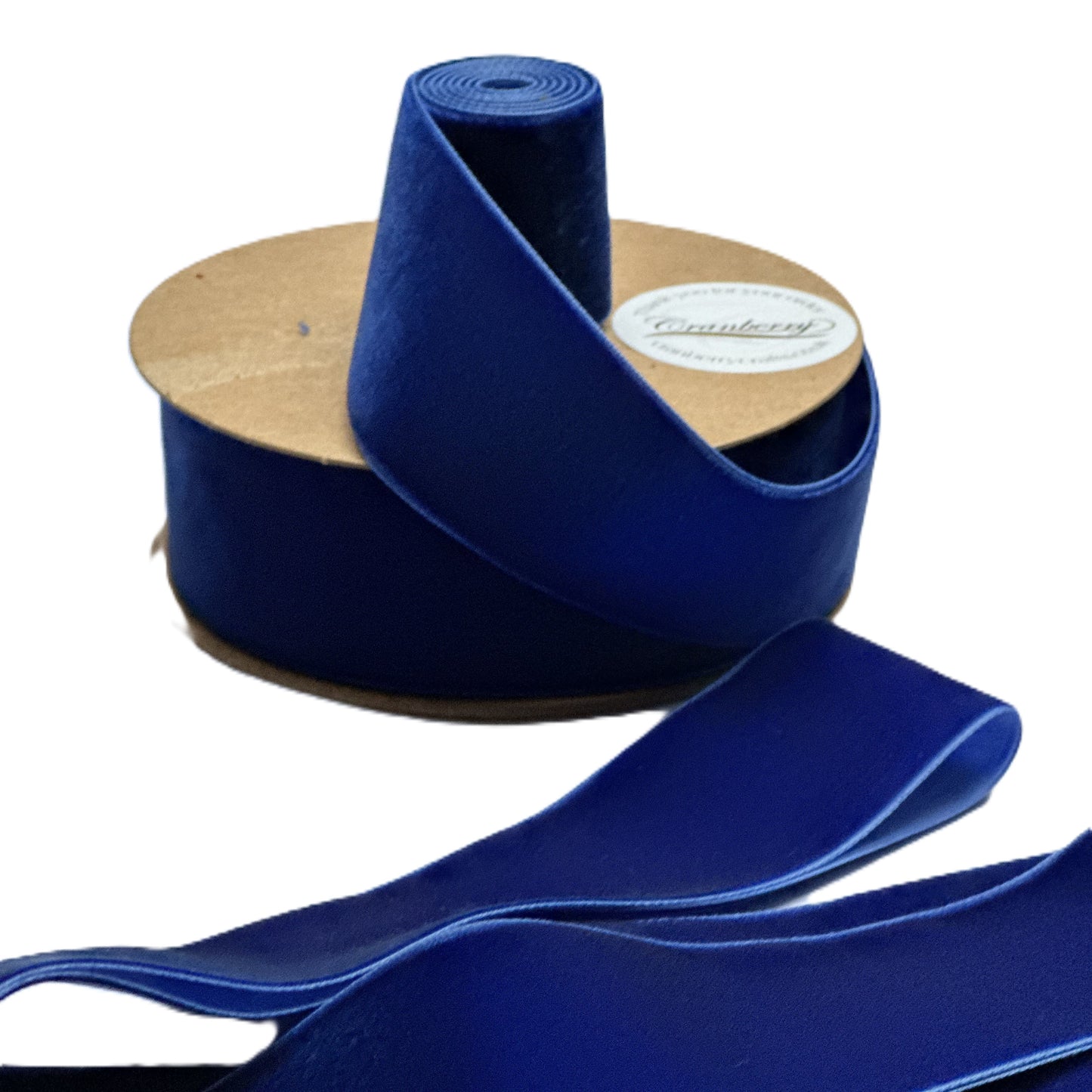 Royal Blue Velvet Ribbon 38mm Width