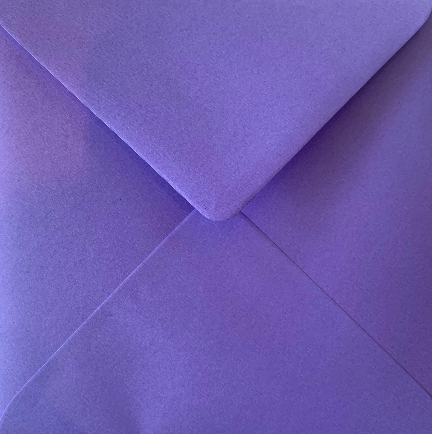 6x6 Purple Coloured Envelopes Gummed Flap 155mm x 155mm Square